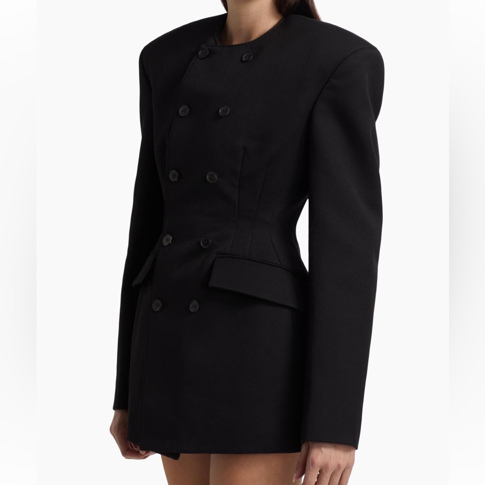 RHW x WARDROBE.NYC Black blazer dress - Picture 3 of 4